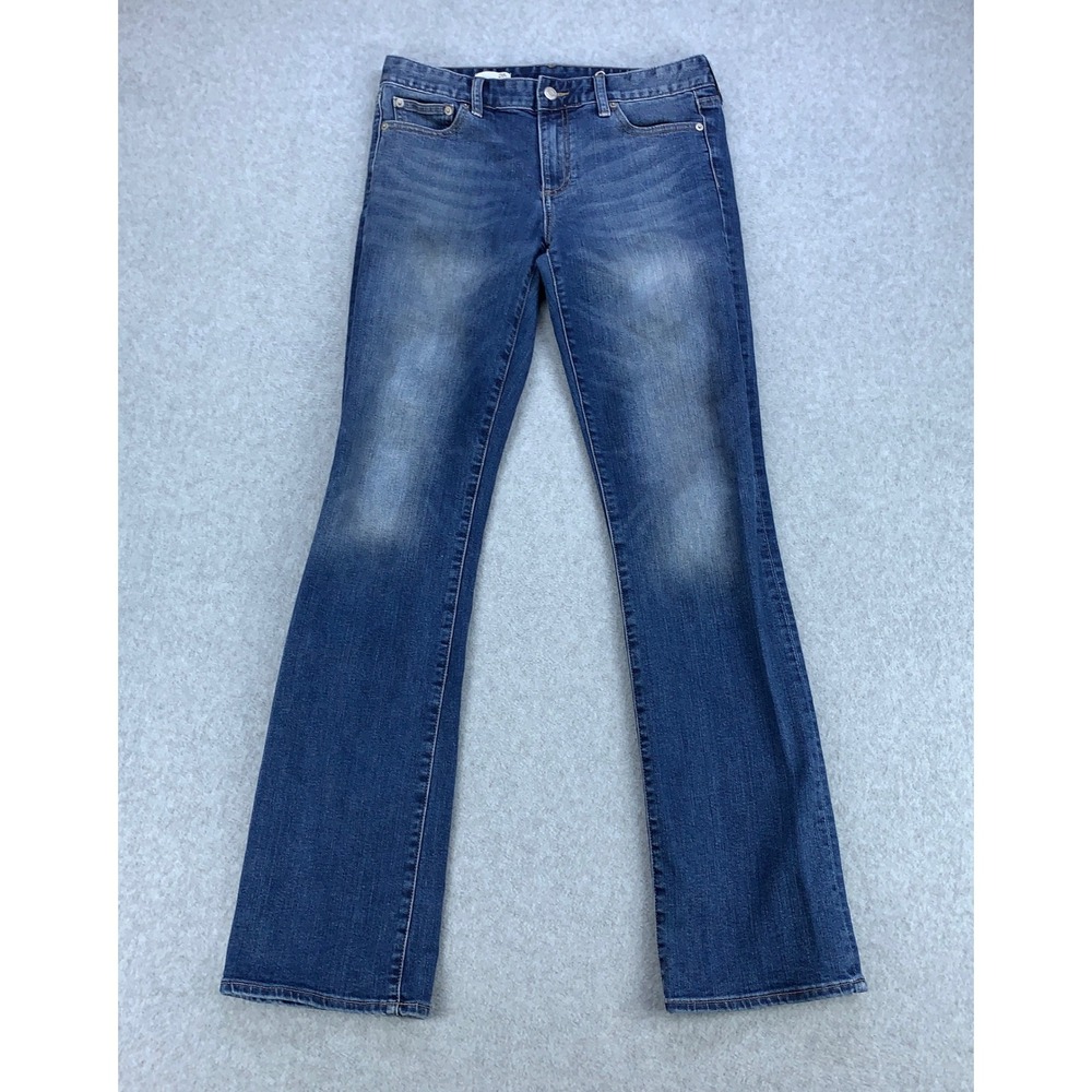 Gap Perfect Boot Jeans Womens 28L Blue Medium Wash Stretch Denim 1969